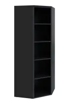 V 5 - 7 kancelářská skříň, rohová, 1800x700x700, antracit